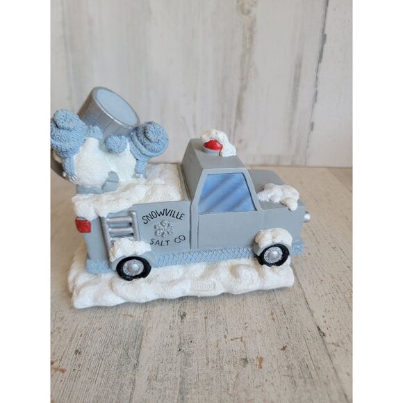 Encore Snowville salt snow buddies musical truck Xmas collectible vintage - Picture 7 of 10